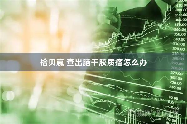 拾贝赢 查出脑干胶质瘤怎么办