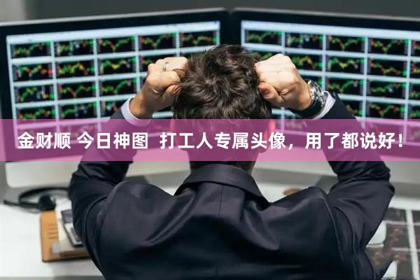 金财顺 今日神图  打工人专属头像，用了都说好！