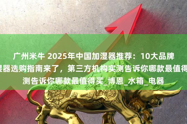 广州米牛 2025年中国加湿器推荐：10大品牌性能排名出炉，加湿器选购指南来了，第三方机构实测告诉你哪款最值得买_博恩_水箱_电器